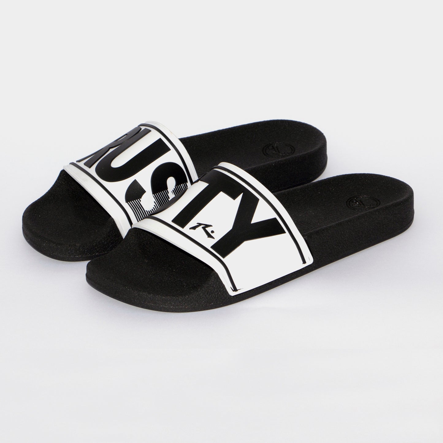 Ojotas Rusty Wordis Slide White