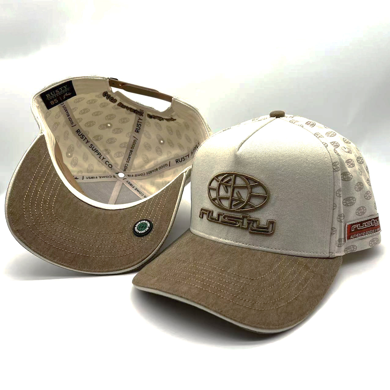 Gorra Rusty Worldis Cap Cream