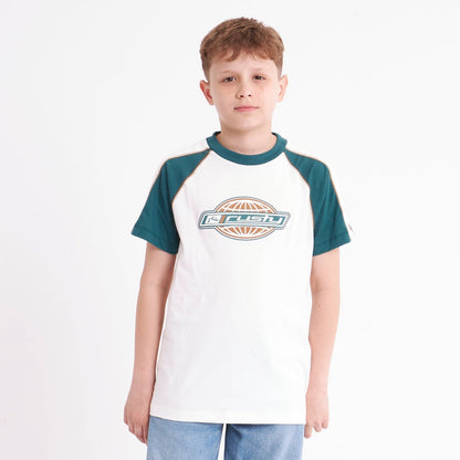 Remera Mc Rusty World Logo Tee Jr Off White