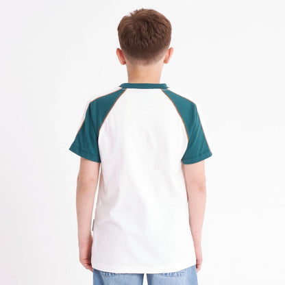 Remera Mc Rusty World Logo Tee Jr Off White