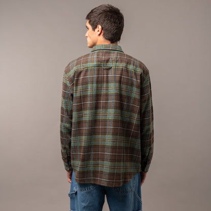 Camisa Rusty Worldwide Cuts Long Slleve Savanna