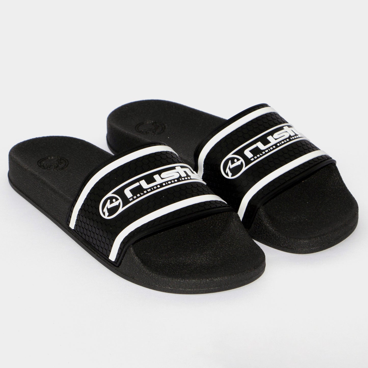 Ojotas Rusty Worldwide Since 1985 Slide Black