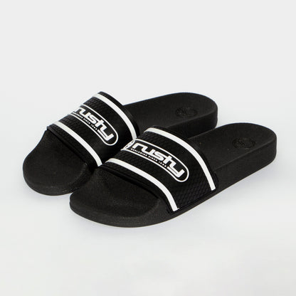 Ojotas Rusty Worldwide Since 1985 Slide Black