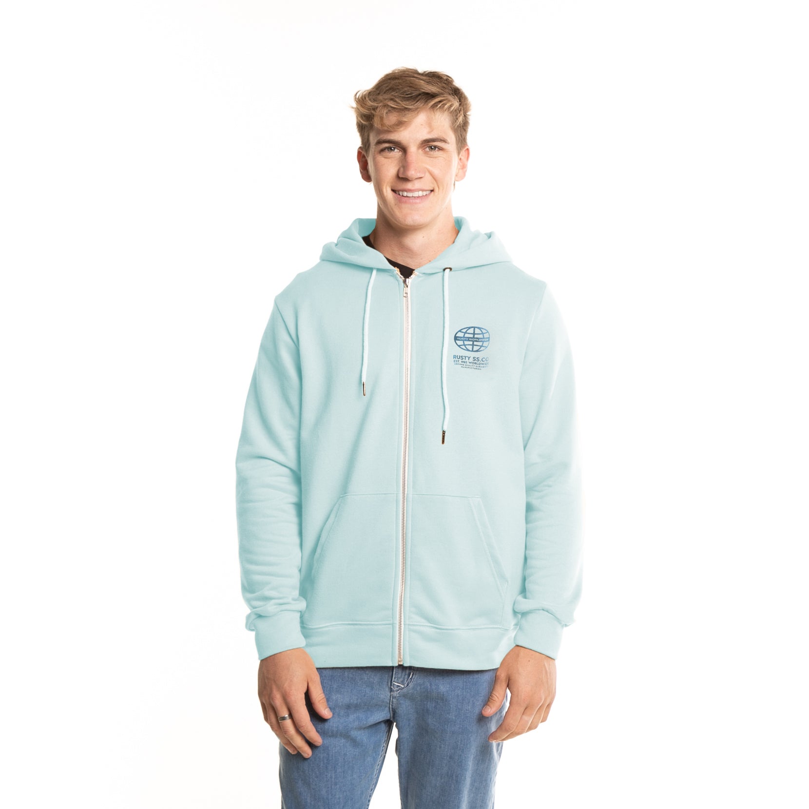 Campera Canguro Rusty World Wide Zh Blue Glass