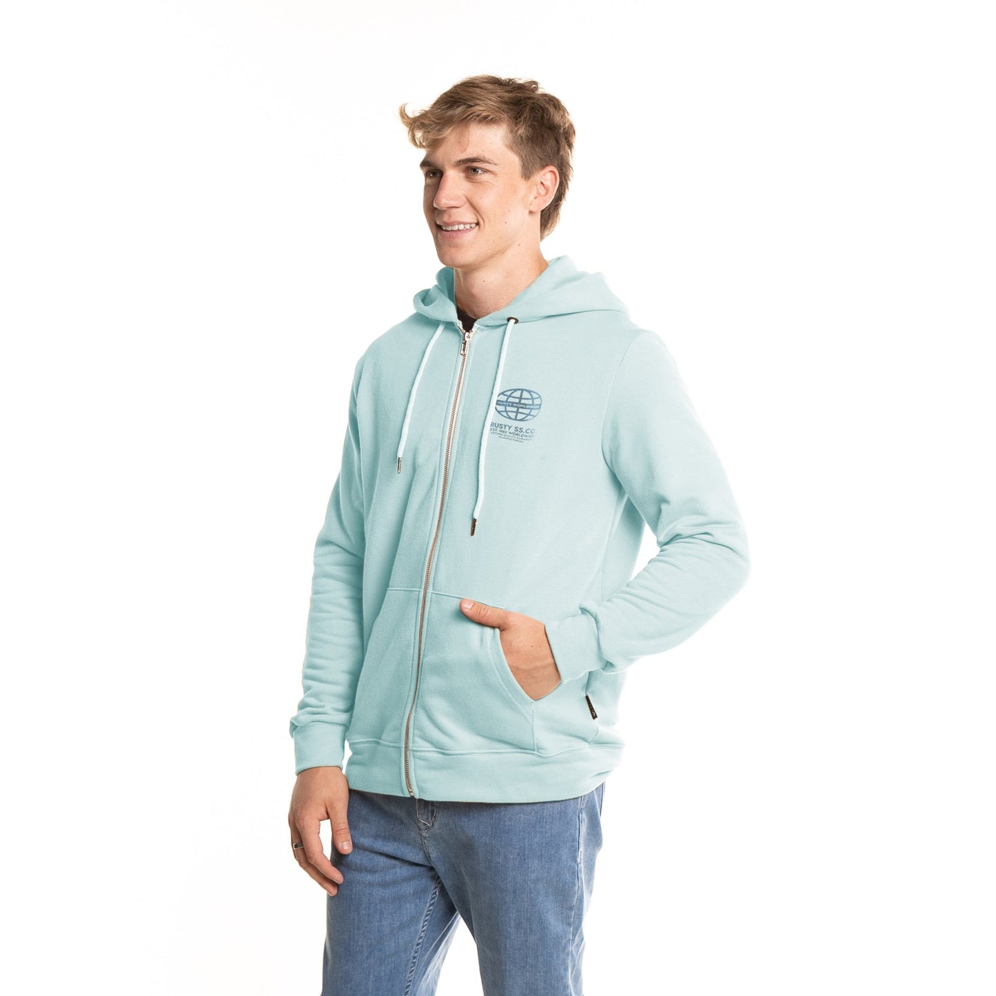 Campera Canguro Rusty World Wide Zh Blue Glass