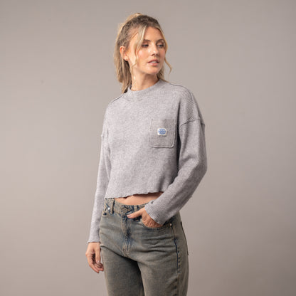 Remera Rusty Worldwide Grey Marle