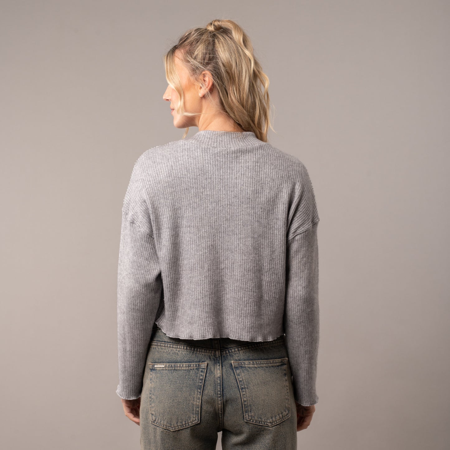 Remera Rusty Worldwide Grey Marle
