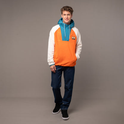 Canguro Rusty Wutang Hood 1/2 Zip* Orange
