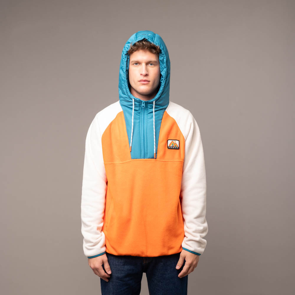 Canguro Rusty Wutang Hood 1/2 Zip* Orange