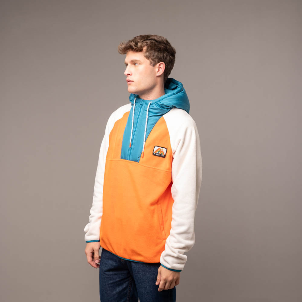 Canguro Rusty Wutang Hood 1/2 Zip* Orange