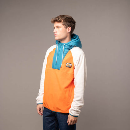 Canguro Rusty Wutang Hood 1/2 Zip* Orange