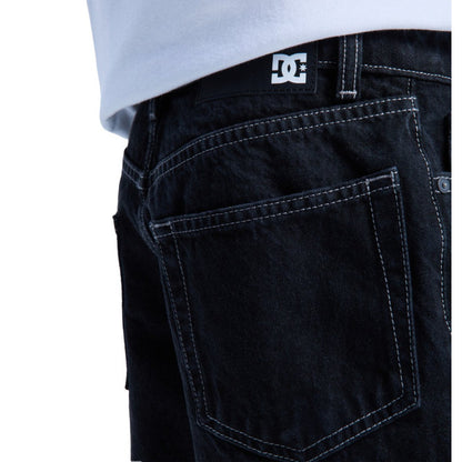 Bermuda Dc Walkshort Baggy Denim Short (Kvjw) Dc Negro