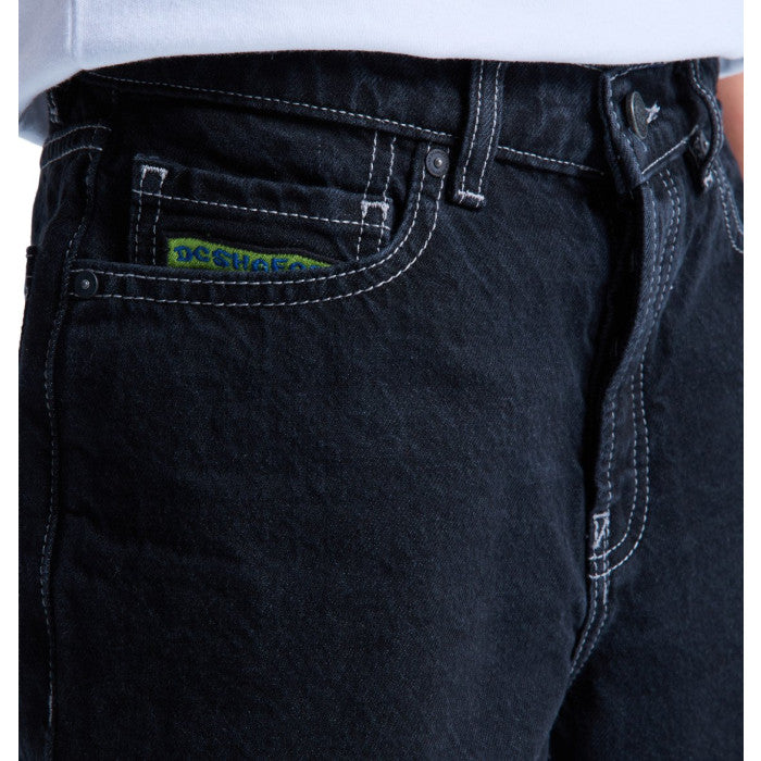 Bermuda Dc Walkshort Baggy Denim Short (Kvjw) Dc Negro