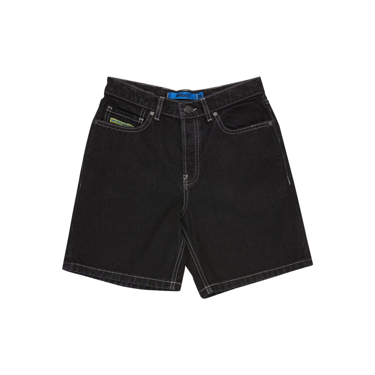 Bermuda Dc Walkshort Baggy Denim Short (Kvjw) Dc Negro