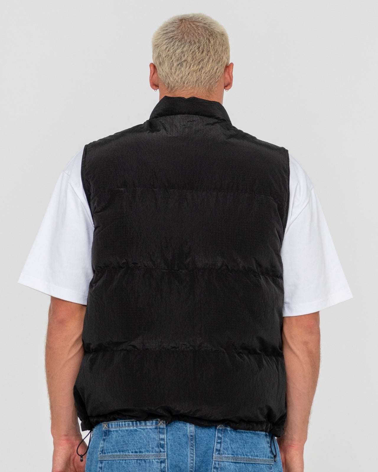 Chaleco Rusty Rippa Puffer Vest Black
