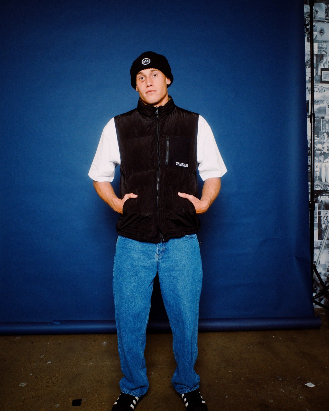 Chaleco Rusty Rippa Puffer Vest Black
