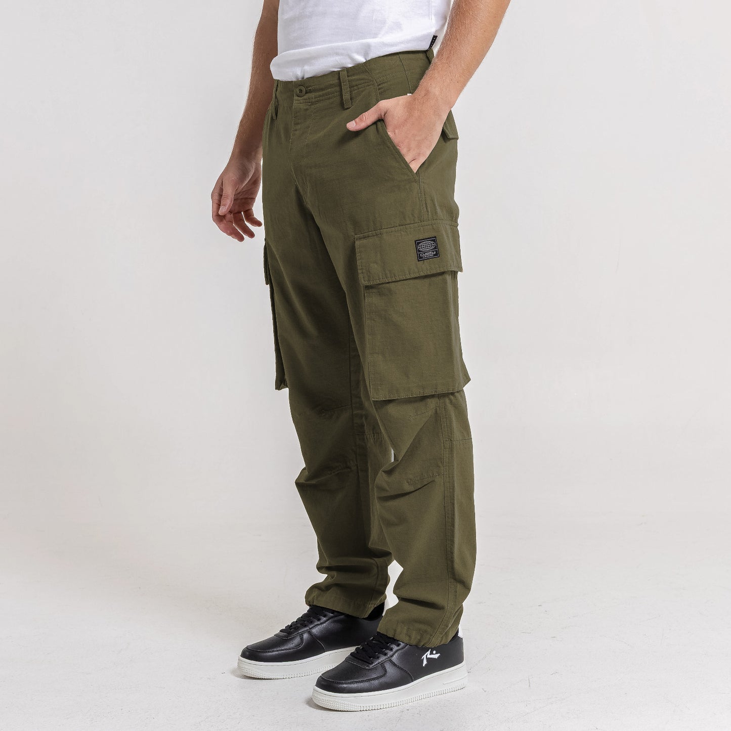 Pantalon Rusty Jonestown Twill Cargo Pant Army