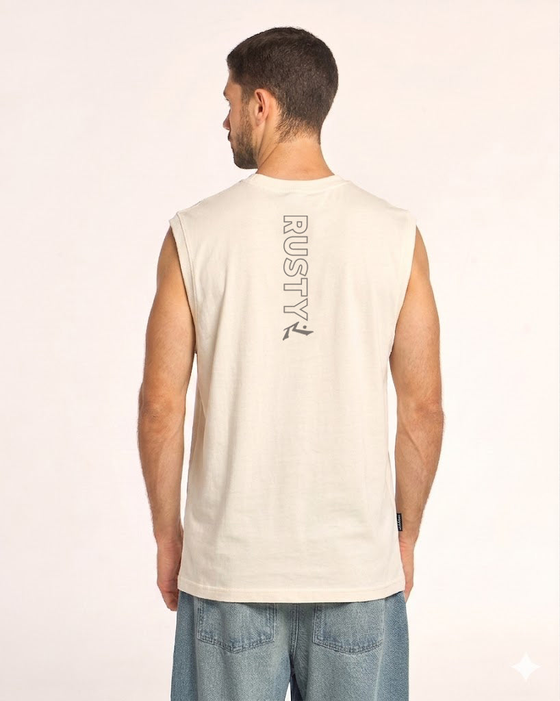 Muscle Rusty Adams Muscle Ov Off White