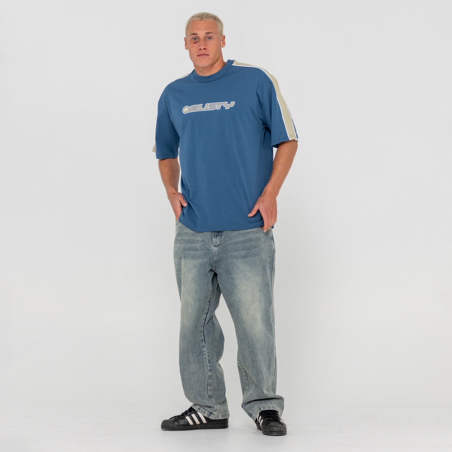 Remera Rusty Alonso Atlantic Blue