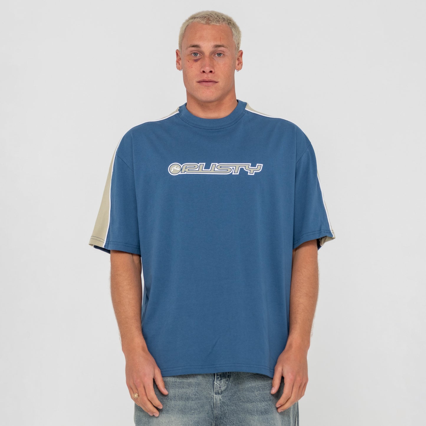 Remera Rusty Alonso Atlantic Blue