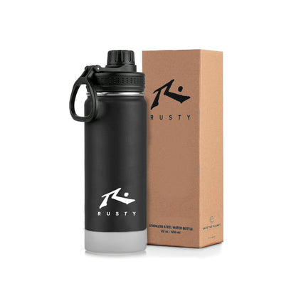 Varios Rusty Quencher Bottle Black