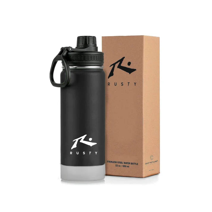 Varios Rusty Quencher Bottle Black