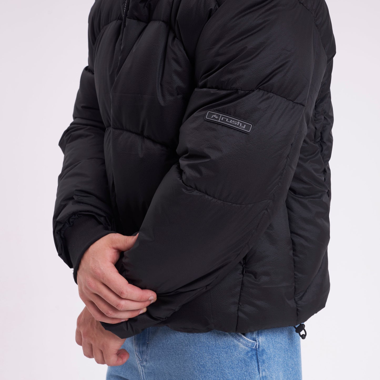 Campera Abrigo Rusty Wellington Jacket Black