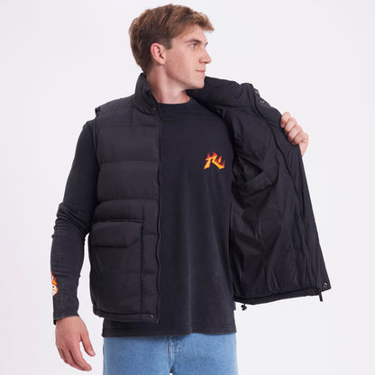 Chaleco Rusty Rambo Vest Black