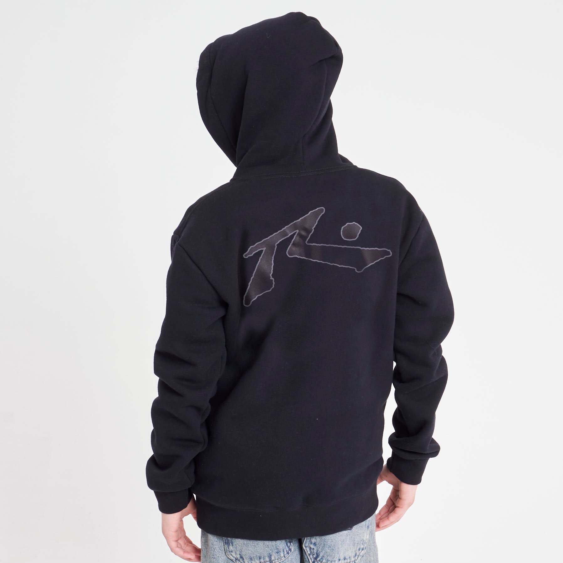 Campera Canguro Rusty Competition 2.0 Zh Jr Black/Black