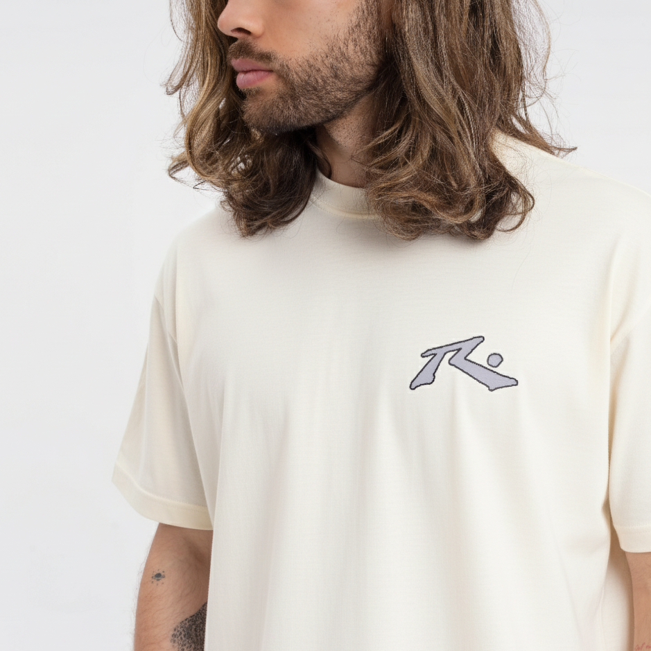 Remera Mc Rusty Competition 2.0 Tee Off White/Grey