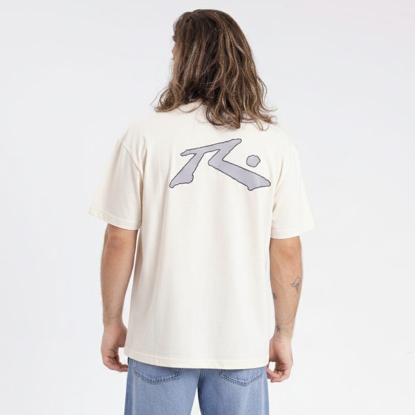 Remera Mc Rusty Competition 2.0 Tee Off White/Grey