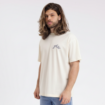 Remera Mc Rusty Competition 2.0 Tee Off White/Grey