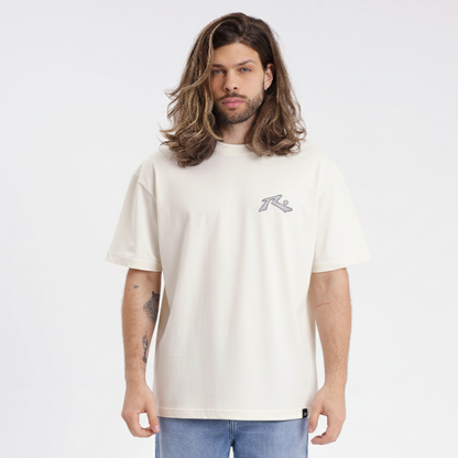Remera Mc Rusty Competition 2.0 Tee Off White/Grey