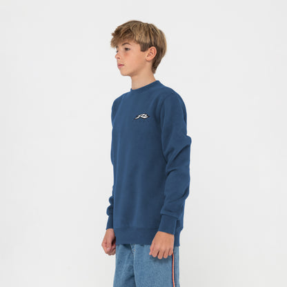 Buzo Rusty Registered Crew Jr Atlantic Blue