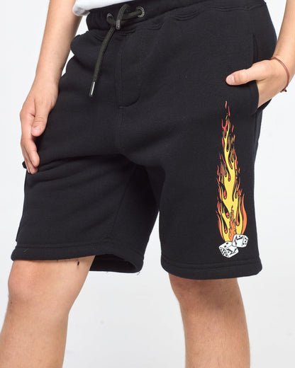 Short Rustico Rusty Fire&Game Ws Jr Black