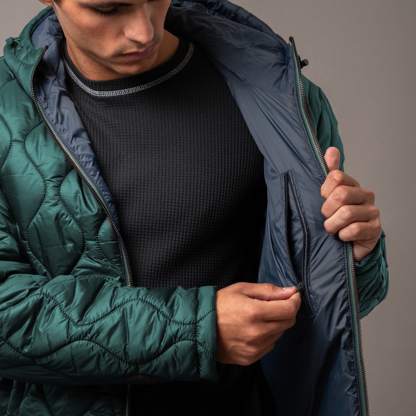 Campera Abrigo Rusty Freemont Green