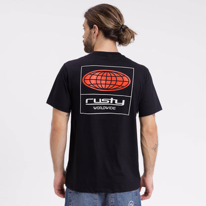 Remera Mc Rusty Global Confussion Tee Megabig Black