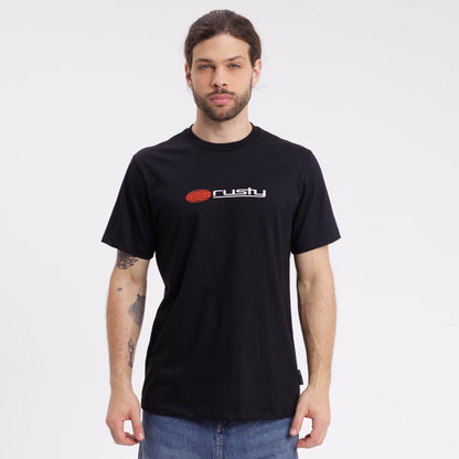 Remera Mc Rusty Global Confussion Tee Megabig Black