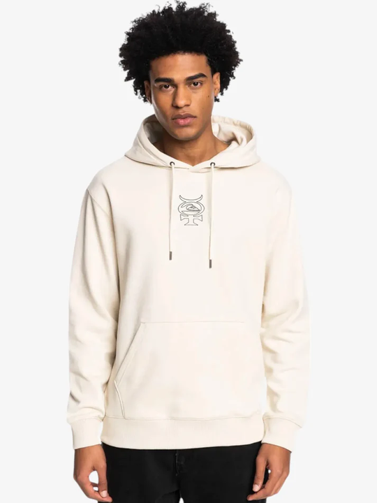 Canguro Quiksilver Buzo Cang Mercury (Cru) Qk Crudo