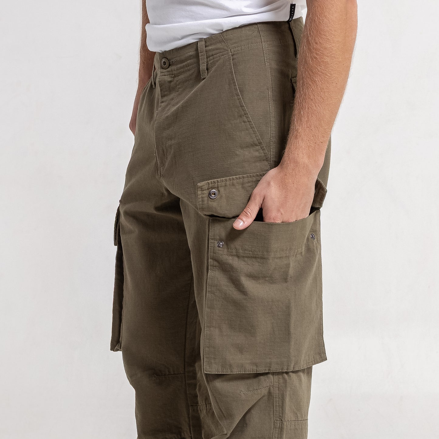 Pantalon Rusty Jonestown Twill Cargo Pant Big Army