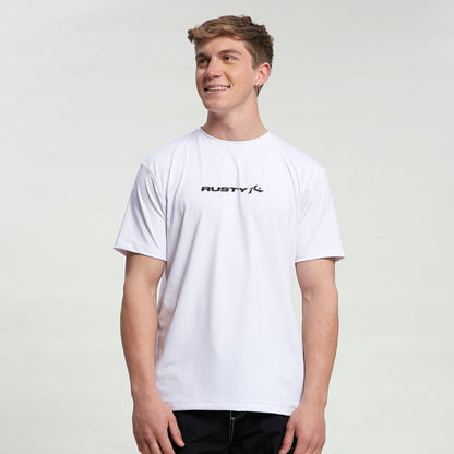 Remera Mc Rusty Off Road Uv Tee White