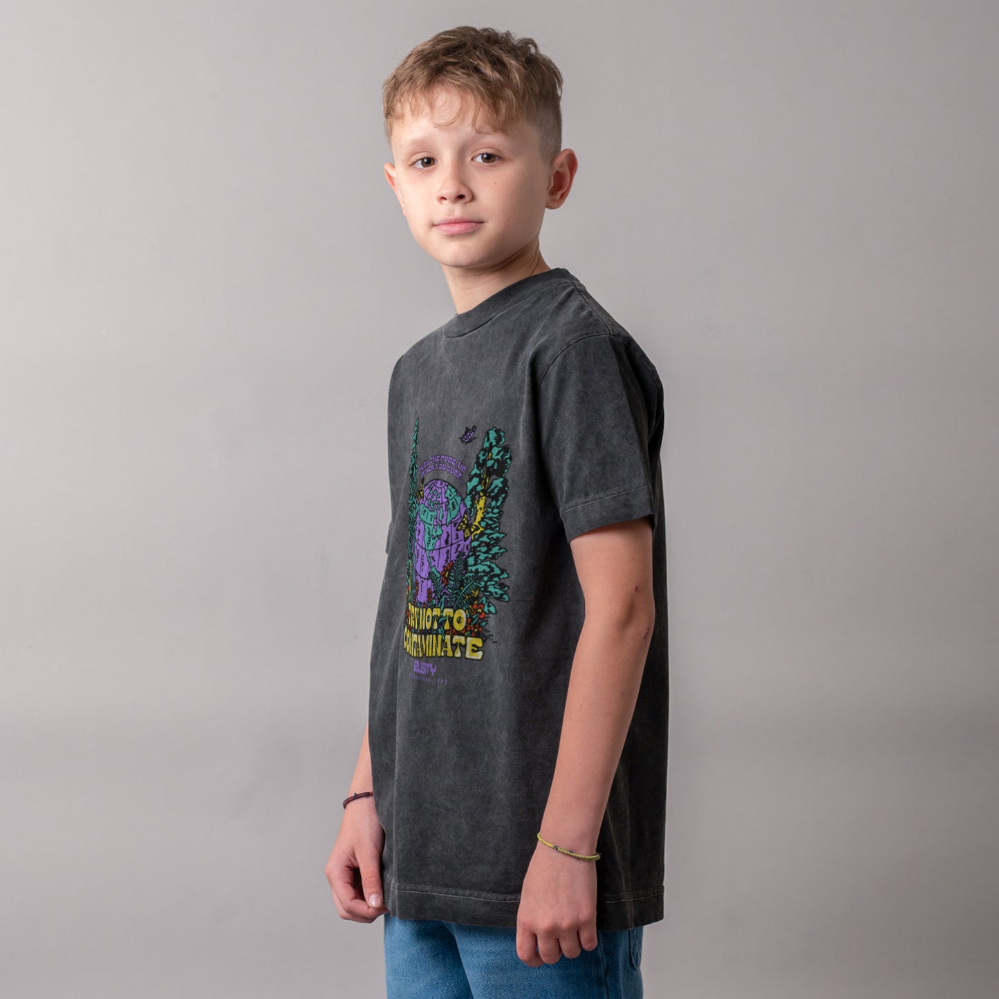 Remera Rusty Fosters Jr Process Black