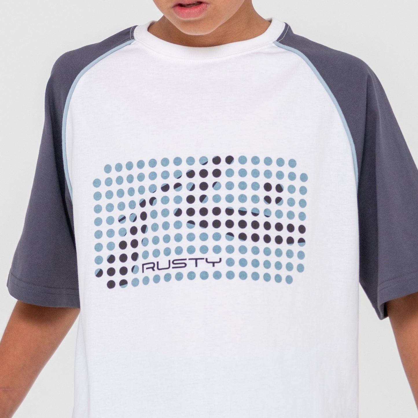 Remera Rusty Starex Jr White