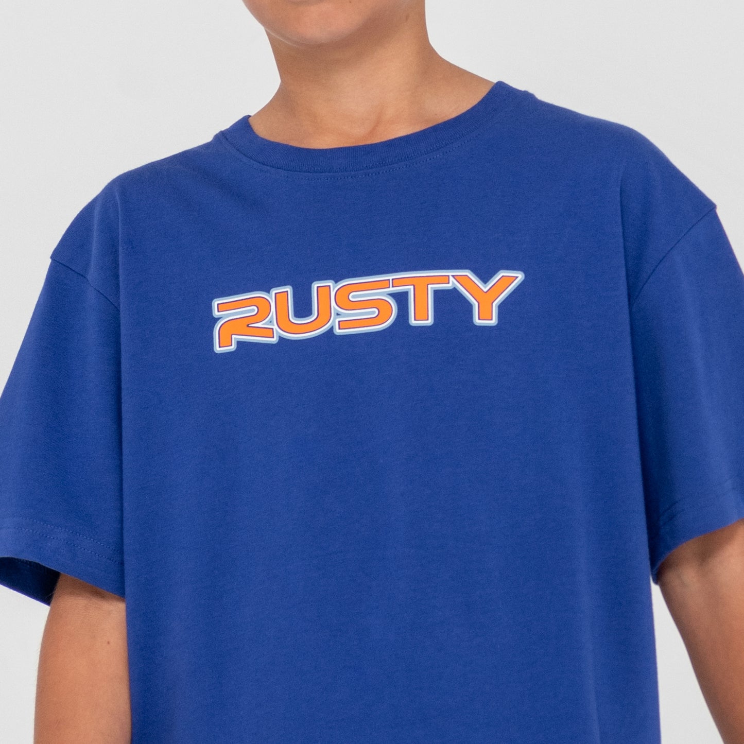 Remera Rusty You Know Jr Marazine Blue