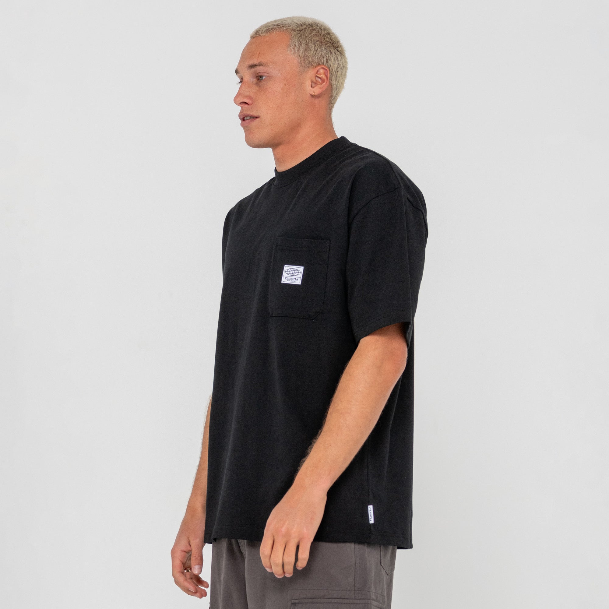 Remera Rusty Steezei Serie 2 Black