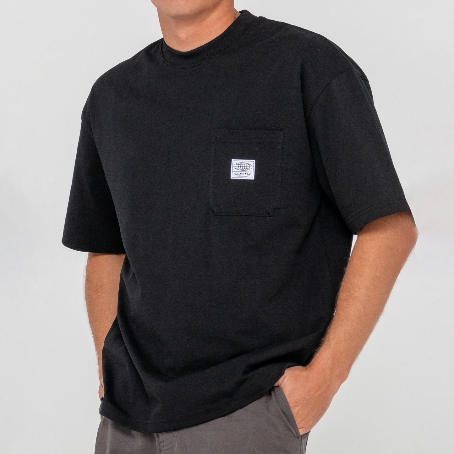 Remera Rusty Steezei Serie 2 Black