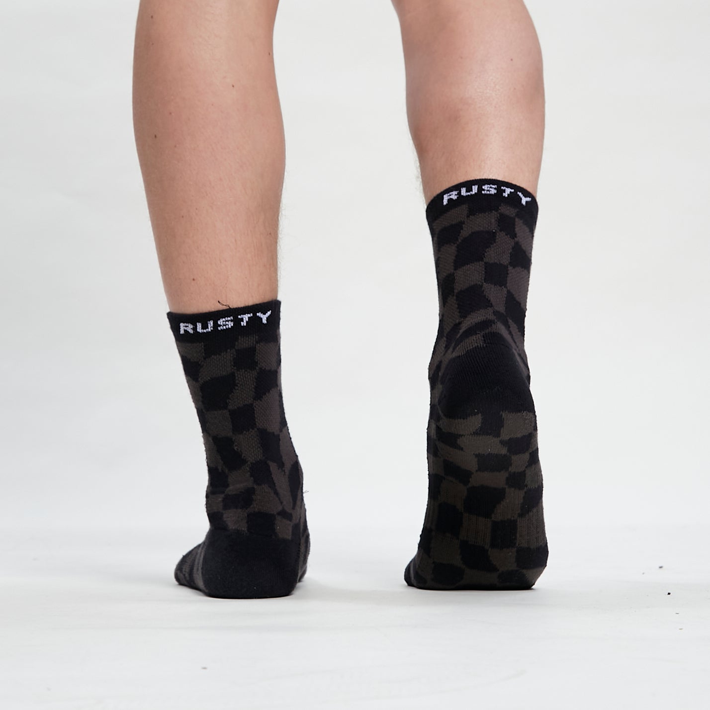Medias Rusty Seara Socks Black/Grey