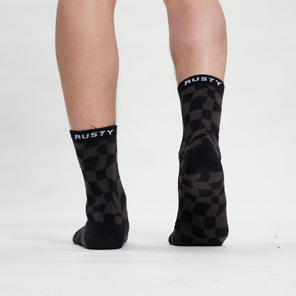 Medias Rusty Seara Socks Black/Grey