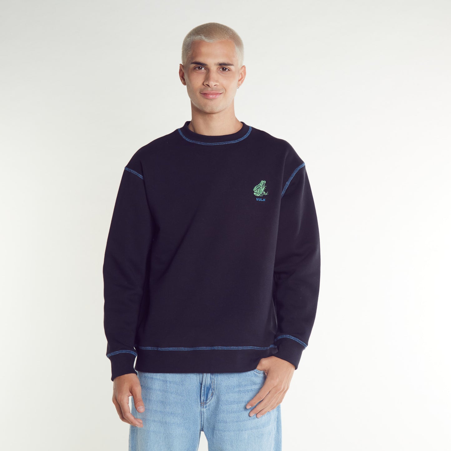 Buzo Vulk Froggy Crew Black