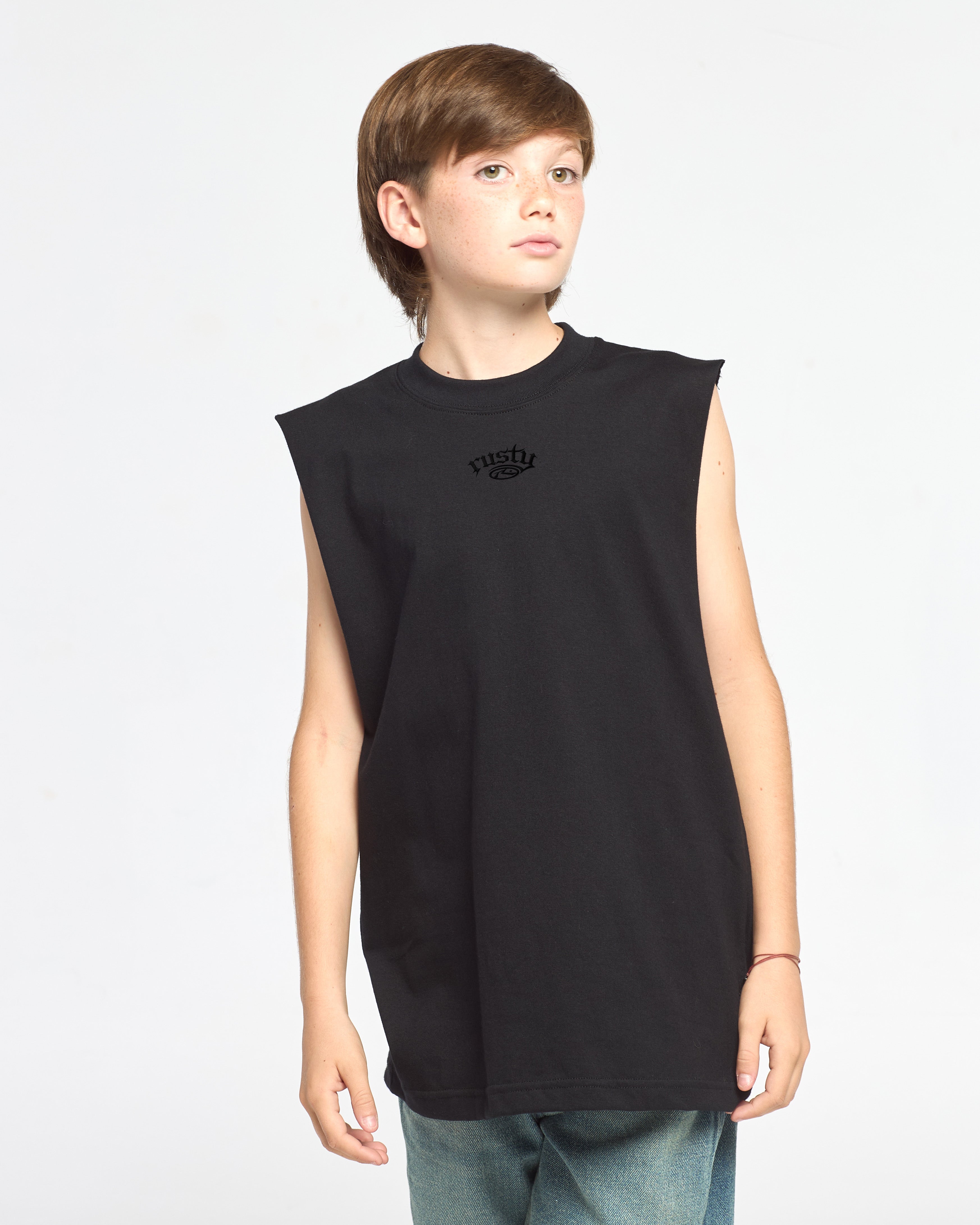 Muscle Rusty Wild Peace Muscle Jr Black